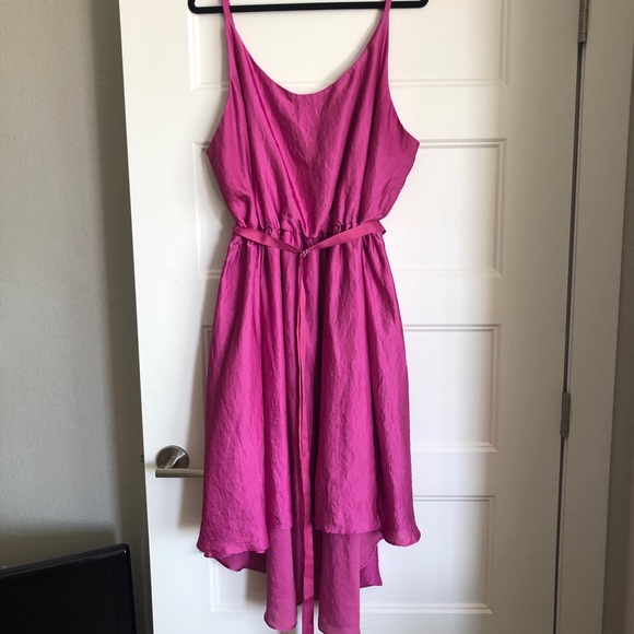 LANE BRYANT 6th & Lane Satin High Low Slip Dress - Picture 2 of 8